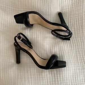 Elegant Black Strappy Heels